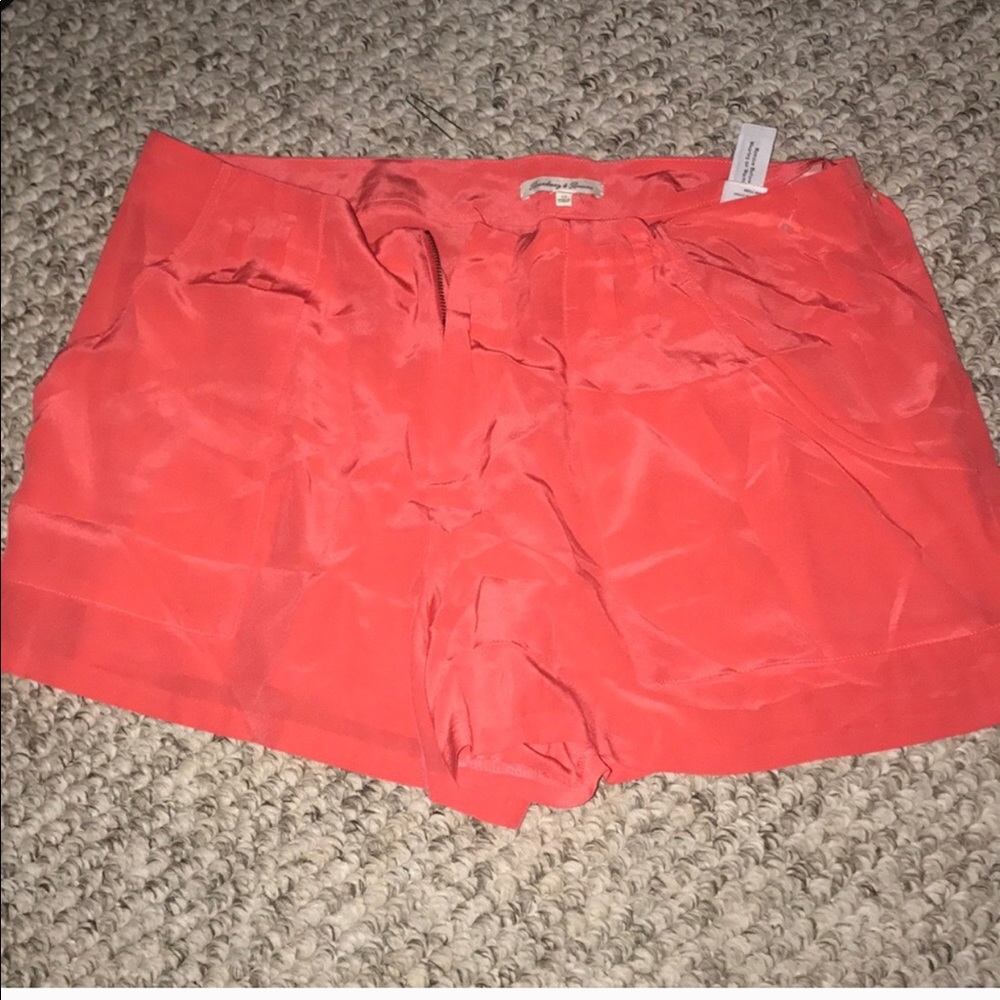 Madewell silk shorts